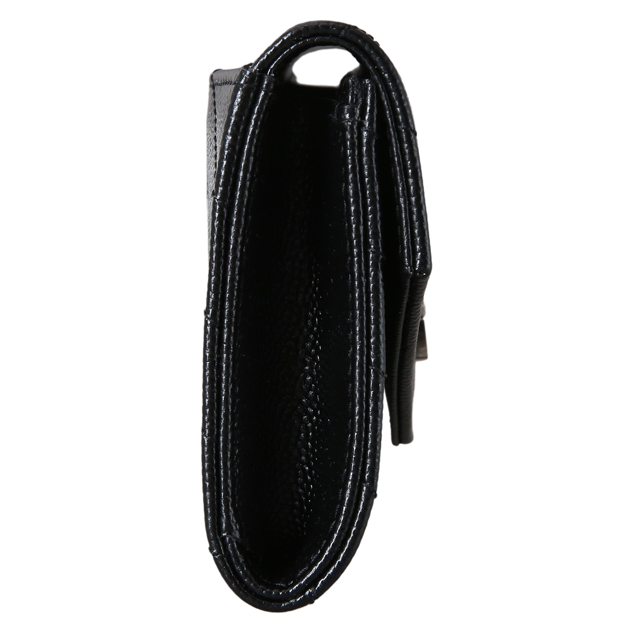 Yves Saint Laurent(USED)생로랑 414404 마틀라세 스몰 엔벨로프 지갑 은장